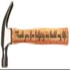Personalized Gifts Thank You For Helping Me Build My Life Hammer view 1