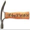 Personalized Gifts I Will Always Be Your Little Girl Hammer view 1