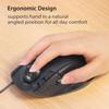 ELECOM DEFT Trackball Mouse, Wired, Finger Control, 8-Button Function with Smooth Tracking, Ergonomic Design, Windows11, macOS (M-DT2URBK) view 3
