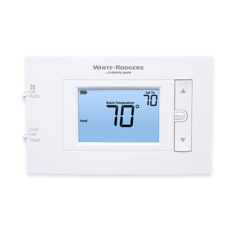 White-Rodgers 80 Series, Non-Programmable Thermostat, 1F83C-11NP