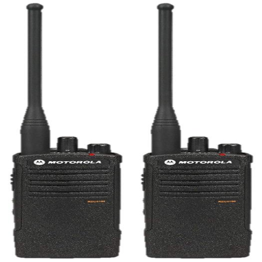 2 Pack of Motorola RDU4100 Business Two-Way Radios with 10 Channels / 4 Watts (UHF)
