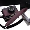 GARIZ Genuine Leather Camera Neck Strap XA-CHLSS3 Brown view 2