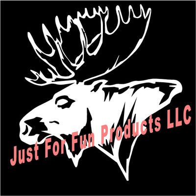 5.75 x 5.25 Moose Head Hunt Vinyl Die Cut Decal Bumper Sticker, Windows, Cars, Trucks, laptops, etc