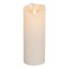 Motion Flame 3x8 LED Candle Christmas, 4InL x 4InW x 8InH, White view 1