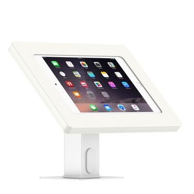 VidaMount White Enclosure and Rotating & Tilting Desk/Table Mount [Bundle] Compatible with iPad mini 4 & 5