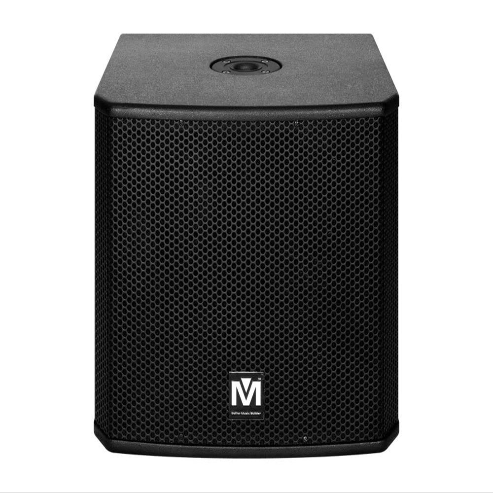 Better Music Builder DFS-112 Powered Subwoofer, 12" Woofer, Black