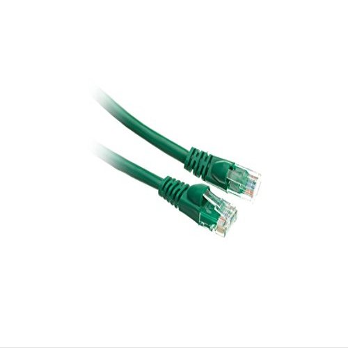 Cat5e Cable with UTP Molded Boot 350MHz 4 Feet Green, CNE483004