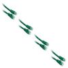C&E 4 Pack Cat5e Cable with UTP Molded Boot 350MHz 35 Feet Green, CNE483509 view 1