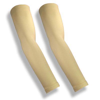 iM Sports Skin Guards Skin Protection Full Arm Sleeves + Protects Aging or Thin Skin + UV Protection - Unisex + Made in USA - Light - XXX-Large - Pair
