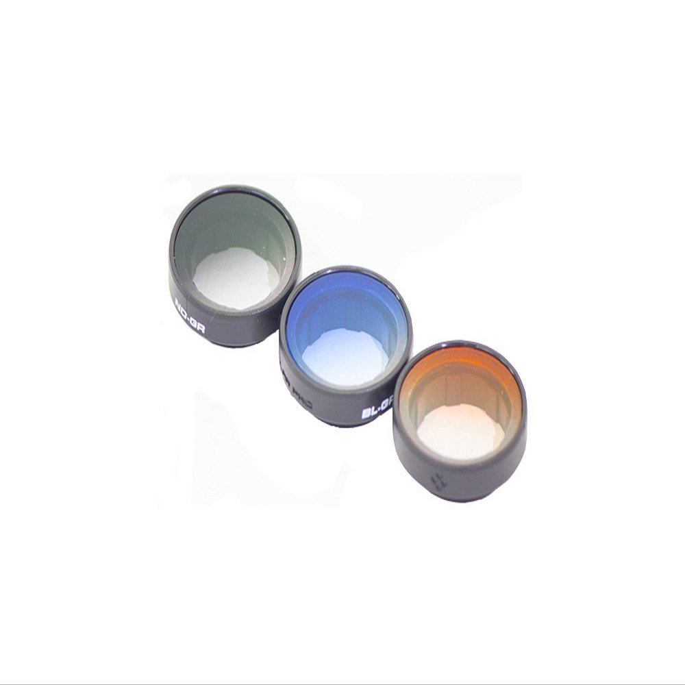 Polarpro 3er Filter Set for GoPro Hero 3/3+ /4 Naked (Pack of 3)