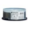 Verbatim M DISC BD-R 100GB 4X White Inkjet Hub Printable Blank Blu-Ray Recordable Media 25pk Spindle view 1