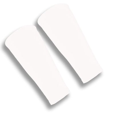 iM Sports Skin Guards Skin Protection Forearm Sleeves + Protects Aging or Thin Skin + UV Protection - Unisex + Made in USA - White - XX-Small - Pair