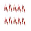 10 Pack Cat5e Ethernet Patch Cable, Snagless/Molded Boot 1.5 Feet Red, CNE486005 view 1