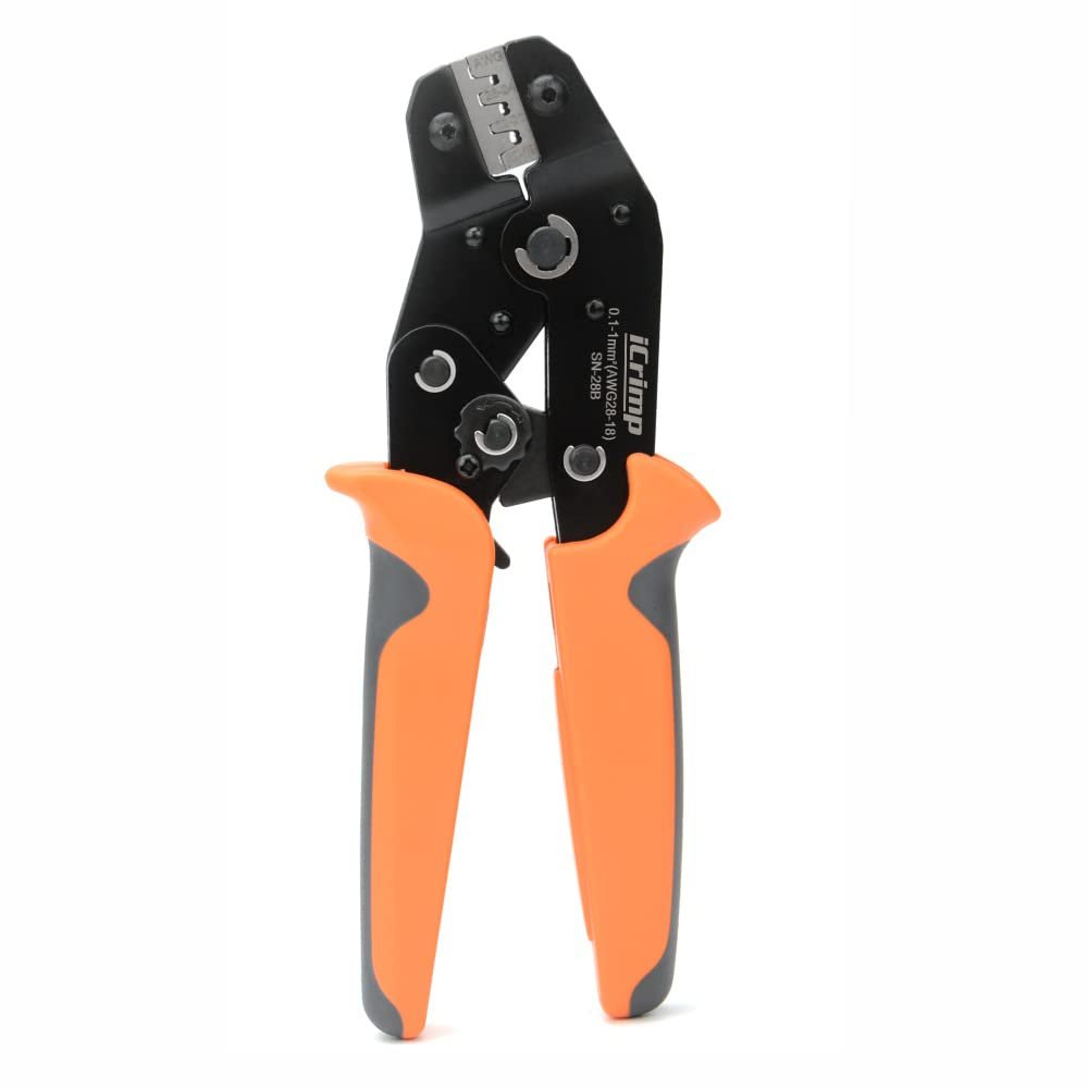 iCrimp SN-28B Dupont Crimping Tool for JST & Molex-Style, AWG 28-18
