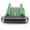 uxcell DB37 D-SUB Female 37pin Terminal Breakout PCB Board Screw Adapter view 2