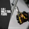 Southwire Multitool Long Nose Plier 5-in-1 - Narrow Jaw for Tight Spaces - Strips 10-14 AWG - Cuts, Crimps, Reams, & Grips with Comfort Handles view 3