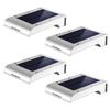 InnoGear Gutter Lights, 24 LEDs Outdoor Solar Lighting Wall Mount Motion Sensor for Security, IP65 Waterproof for Yard Porch Patio, Pack of 4 view 2