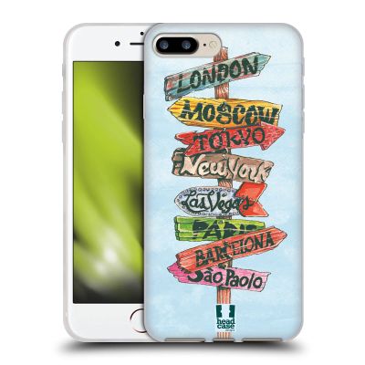 Head Case Designs Crossroads Nomad Gel Case [Military Grade Protection] Compatible with Apple iPhone 7 Plus/iPhone 8 Plus and Compatible with MagSafe