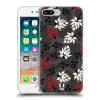 Head Case Designs Lotus Japawaiian Pattern Gel Case [Military Grade Protection] Compatible with Apple iPhone 7 Plus/iPhone 8 Plus and Compatible with MagSafe view 1
