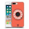 Head Case Designs Tangerine Dream Retro Phones Gel Case [Military Grade Protection] Compatible with Apple iPhone 7 Plus/iPhone 8 Plus and Compatible with MagSafe view 1