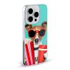 Head Case Designs Doggie at The Movies Funny Animals Gel Case [Military Grade Protection] Compatible with Apple iPhone 7 Plus/iPhone 8 Plus and Compatible with MagSafe view 2