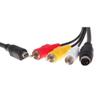 Durpower AV A/V Audio Video TV-Out Cable Cord Lead for Sony HDR-SR Series HDR-SR11,HDR-SR11E view 1