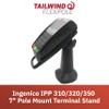 Discount Credit Card Supply ENS Tailwind Ingenico IPP 310/315/320/350 7" Latch and Lock Pole Mount Terminal Stand, Adhesive Installation, Black view 2