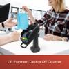 Discount Credit Card Supply ENS Tailwind Ingenico IPP 310/315/320/350 7" Latch and Lock Pole Mount Terminal Stand, Adhesive Installation, Black view 3