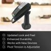 Discount Credit Card Supply ENS Tailwind Ingenico IPP 310/315/320/350 7" Latch and Lock Pole Mount Terminal Stand, Adhesive Installation, Black view 4