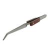 Jewellers Tools 2 X Angled Self Locking Soldering Tweezers Hands Free view 2