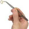 Jewellers Tools Angled & Straight Self Locking Soldering Tweezers (30gm, 6.25'' & 6'', Fiber, Heat Resistant, 30gms, 90 degree), for watch jewellers or clock makers, hand free view 2