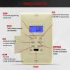 Enerlites 7 Days Digital in-Wall Programmable Timer Switch for Lights, Fans, and Motors, Single Pole, Neutral Wire Required, 7-Day 18 ON/Off Timer Settings, with Blue Backlight, HET01, Ivory view 4