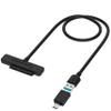 SABRENT USB 3.1 to 2.5in SATA SSD/Hard Drive Adapter Cable, UASP (EC-SS31) view 1