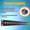 24 Port Rackmount BNC 75 Ohm Patch Panel by Tuff Jacks view 3
