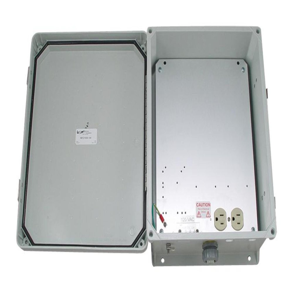 NB121005-100 - L-COM NB121005-100 L-Com NB121005-100 12x10x5 Inch 120 VAC Weatherproof Enclosure 12x10x5 Inch 120 VAC Weatherproof Enclosure - NB121005-100
