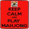 Keep Calm and Play Mahjong Vinyl Decal Sticker Skin by Debbie's Designs for G Pad 7.0 view 1