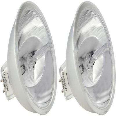 Eiko EKE Halogen Dichroic Reflector Bulb (Pack of 2), 21 Volts, 150 Watts, CC-6 Filament, 1.75"/44.5mm MOL, 2.00"/50.8mm MOD, 200 Rated Life, MR16 Bulb, GX5.3 Base
