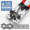 iCrimp Cable Lug Crimping Tool for Heavy Duty Wire Lugs AWG 8-1/0 view 2