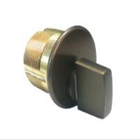 Kaba Ilco 7161TK2-46 Standard Turnknob Mortise Cylinder - Duracolor Brown Aluminum