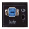 [2015 Model] ELECOM daunsukyankonba-ta- HDMI to VGA 3.5  HDMI 4 X USB External Power Ad  hdcv01 view 2