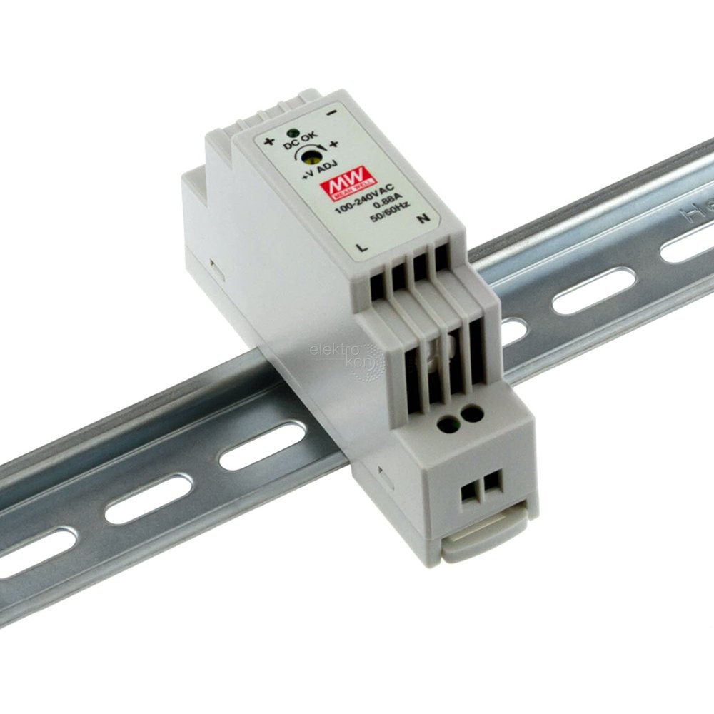 Authentic Taiwan meanwell switching power supply DR-15-24 24V0.63A rail mounted power supply warranty for 3 years