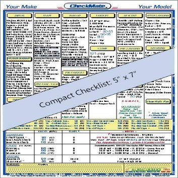 Checkmate Piper Seminole Checklist PA-44-180 - Compact