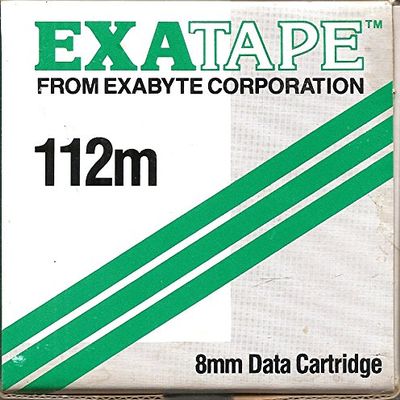 Exatape From Exabyte Corporation 112m 8mm Data Cartridge (Box of 5)