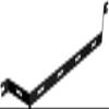 HCM190UBK1, Lacing Strip Steel Black view 1