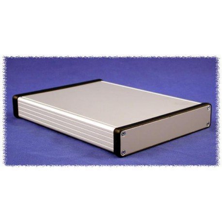 1455J1201, Clear Aluminum Extruded Enclosure