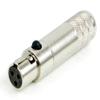 TA3FSH, Conn XLR Connector F 3 POS ST Cable Mount 3 Terminal 1 Port view 1