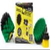 3 Rotary Power Scrub Brushes for Tile, Grout, Shower, Tub, Hard Water Stain view 1