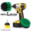 3 Rotary Power Scrub Brushes for Tile, Grout, Shower, Tub, Hard Water Stain view 4