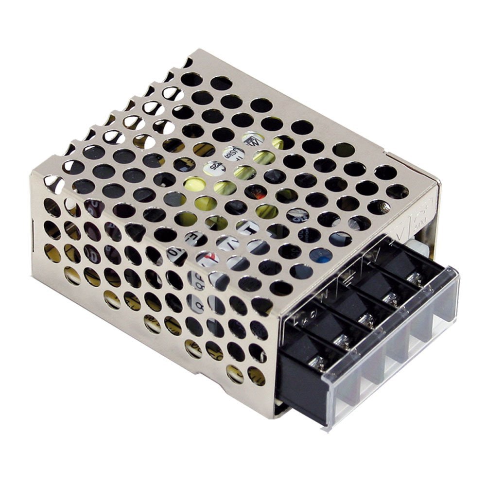 MEAN WELL AC to DC Power Supply Single Output 12 Volt 1.3 Amp 15.6 Watt