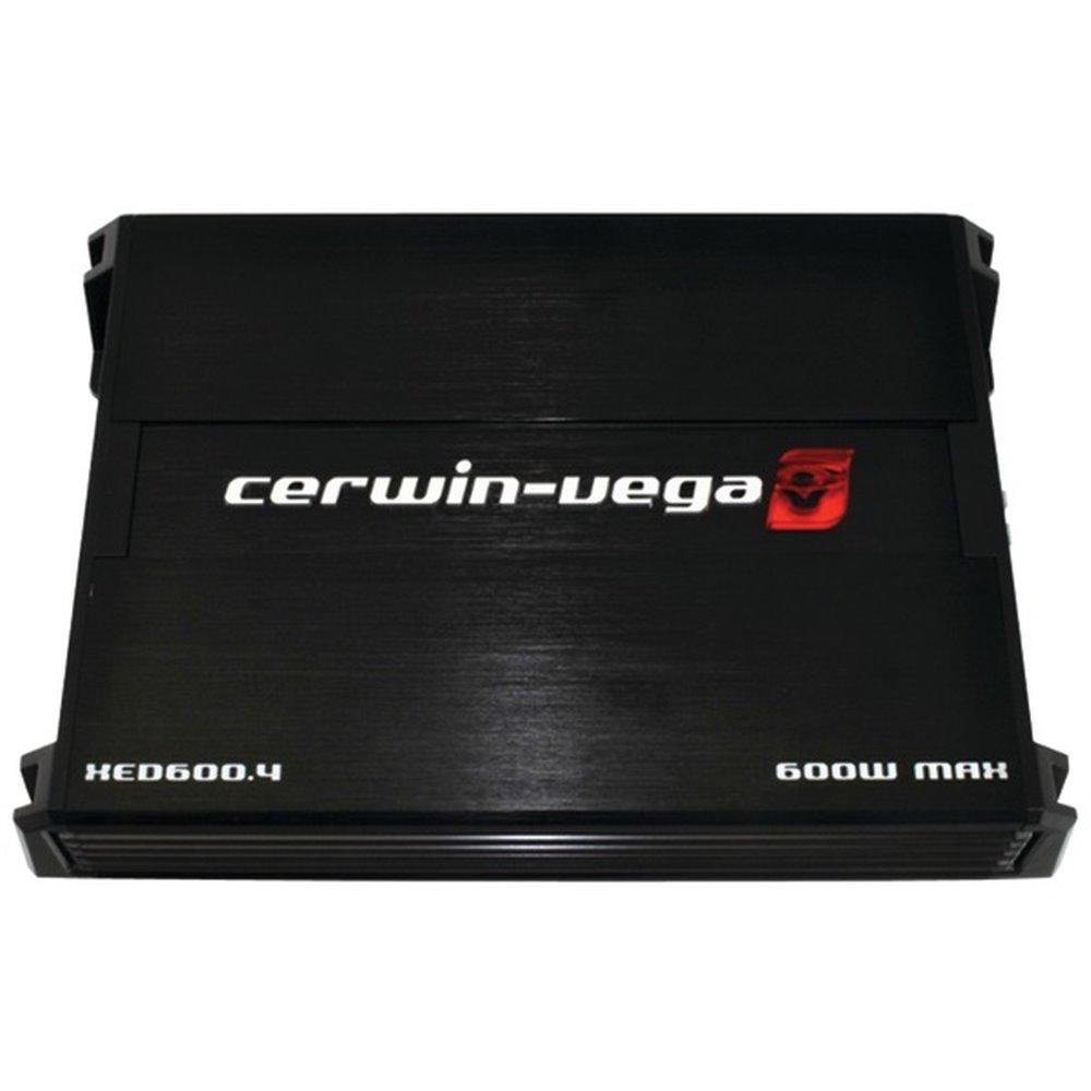 Cerwin Vega Mobile XED600.4 XED 600-Watt Class AB Amp (4 Channels 600W max)